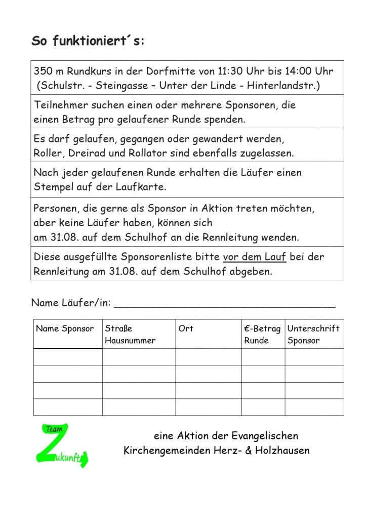 Anmeldung 